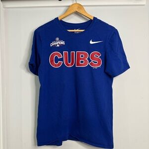 Nike World Series‎ Champions Cubs Shirt Medium